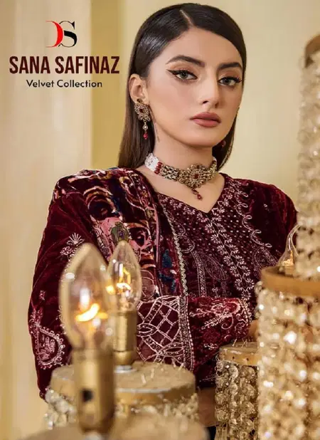 Sana Safinaz Velvet By Deepsy Pakistani Suits Exporters In India Catalog