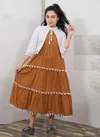 Sanam By Arya Dress Maker Cotton Kurti With Kotti Catalog