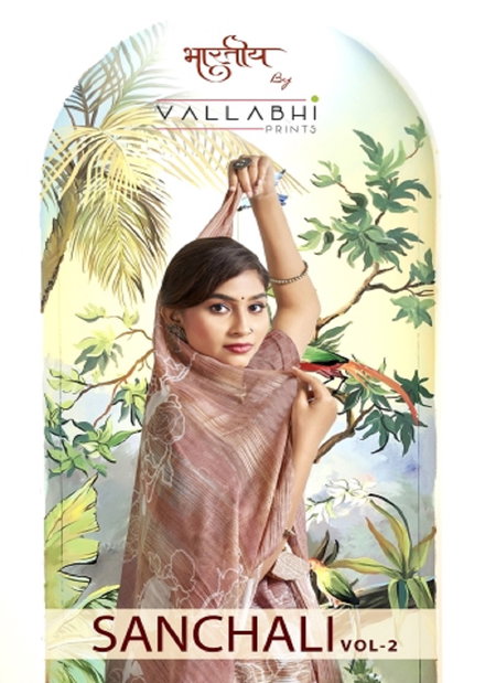 Sanchali Vol 2 By Vallabhi Daily Wear Georgette Sarees Wholesale Online