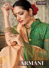 Sangam Armani Latest Designer Fancy Festive Wear Heavy Nylon Silk Sarees Collection
