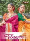 Sangam Bansuri 2 Exclusive Latest festive Wear Handloom Silk Designer Saree Collection