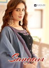 Sangam By Kadlee Designer Rayon Readymade Suits Catalog
