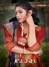 Sangam Kajal Latest Fancy Designer Heavy Festive Wear Handloom Silk Sarees Collection
