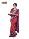 Sangam Kimora vol 1 Printed Uniform Latest Exclusive Pure Linen Casual Wear Saree Collection