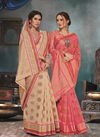 Sangam Malbari Handloom Soft Linen Silk Latest Designer Wedding Wear Saree Collection
