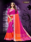 Sangam Red Carpet 6 Latest fancy designre Casual Wear Cotton Linen Sarees Collection
