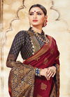 Sangam Samaira Fancy Festive Wear Heavy Printed Silk Designer Saree Collection 
