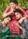 Sangam Sambhalpuri Latest Designer Handloom Silk Festival Wear Sarees Collection