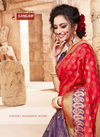 Sangam Shantanam Latest Fancy Festive Wear Heavy Handloom Silk Designer Saree Collection
