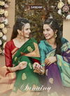 Sangam Sunaina Latest Fancy Designer Festive Wear Heavy Silk Sarees Collection
