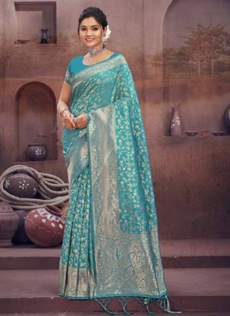 Sangam Surili Silk Festive Wear Banarasi Wholesale Saree Collection Catalog