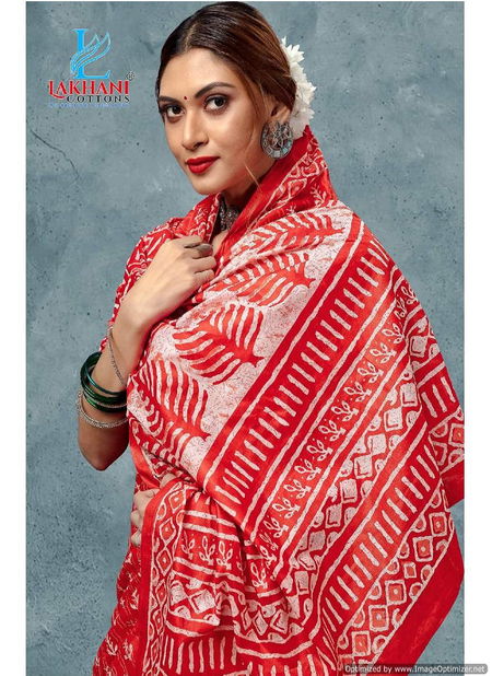 Sanganeri Vol 1 By Lakhani Daily Wear Cotton Sarees Wholesale Online Catalog