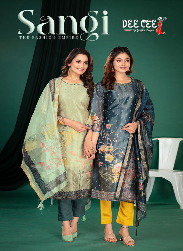 Sangi By Deecee Fancy Kurti With Bottom Dupatta Wholesale Shop In Surat