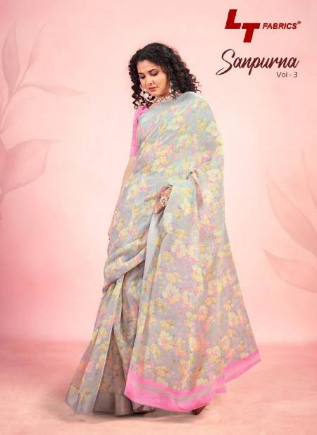 Sanpurna Vol 3 By LT Daily Wear Printed Sarees Wholesale Clothing Suppliers In India
 Catalog