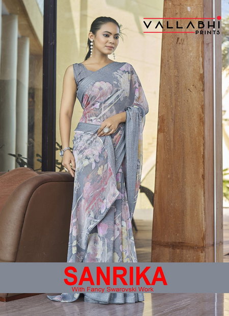 Sanrika By Vallabhi Georgette Wholesale Daily Wear Saree In India