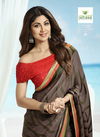 Sanskar Exclusive Collection Of Designer Printed Daily wear Casual Wear Brasso Saree 