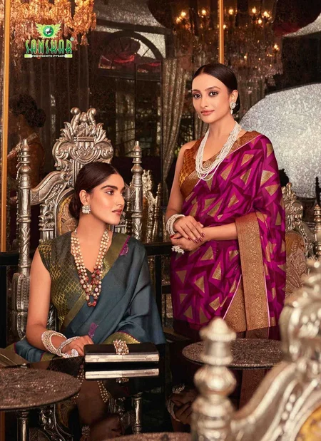 Kilkari By Sanskar Fancy Printed Designer Saree Wholesale Suppliers In Mumbai