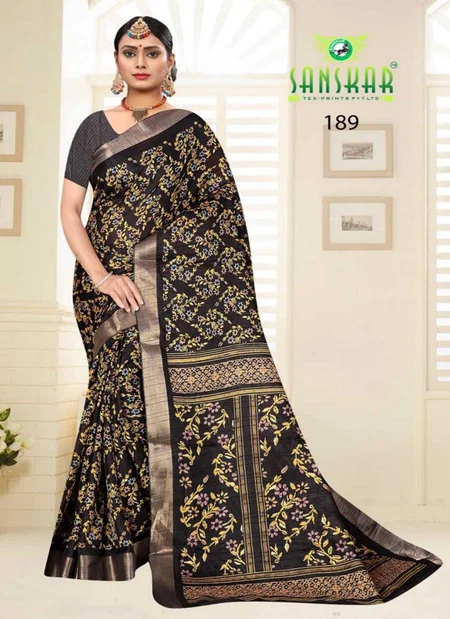 Kranti Vol 3 By Sanskar Fancy Daily Wear Printed Saree Wholesalers In Delhi