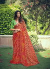 Sanskar Rahi 10 Fancy Wear Brasso Fancy Designer Ethnic Wear Saree Collection
