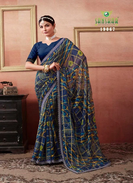 Rangpanchami By Sanskar Latest Bandhani Saree Wholesale Clothing Distributors In India