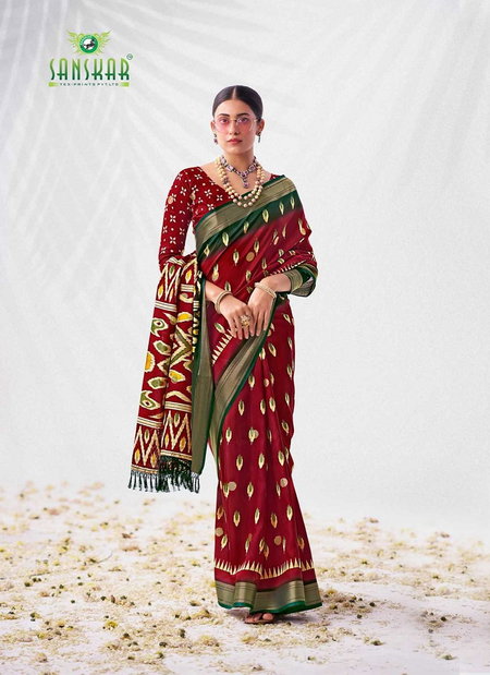 Celebrate Art By Sanskar Cotton Stylish Colour Saree Wholesale Price In Surat