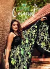 Coconut By Sanskar Satin Siffon Florence Printed Trendy Sarees