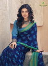 Sanskar Utsah Printed Georgette Casual Wear Sarees Collection
