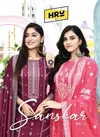 Sanskar Vol 6 By Hru Jacquard Work Muslin Designer Kurti With Bottom Dupatta Wholesale Online