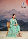 Sanvi by Sargam Lilen Printed Designer Salwar Suit Suppliers In India
