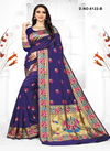 Sanyog 8122 Fancy Casual Wear Latest Designer Cotton Silk Saree Collection