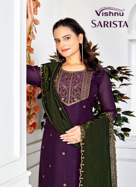 Sarista By Vishnu Designer Wholesale Dress Material Exporters In India