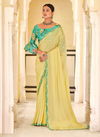 Saroj Allisha Fancy Ethnic Wear Georgette Printed Designer Saree Collection