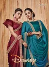 Saroj Disney Latest Designer Party Wear Saree Collection With Border and Banglori Silk Blouse 