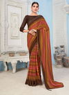 Saroj Naazia Fancy Casual Daily Wear Georgette Printed Saree Collection