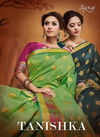 Saroj Tanishka Latest Designer Wedding Wear Silk Saree Collection
