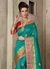 Saroj Alakhnanda Festive Wear Cotton Silk Saree Collection