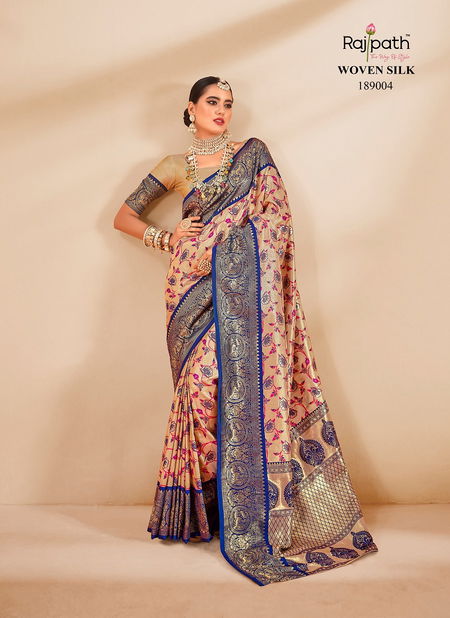 Satrangi Silk By Rajpath Tissue Silk Saree Wholesale In India Catalog