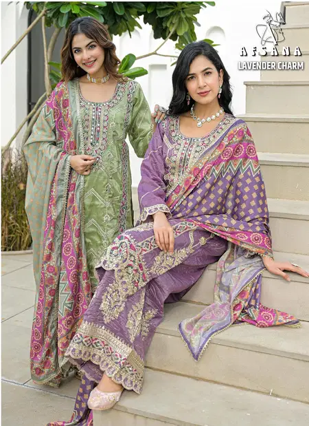Savri By Afsana Shimmer Embroidery Wholesale Readymade Suit Suppliers In Mumbai