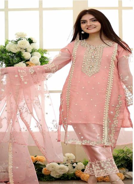 Saya Fashion 002 E F G Organza Festive Wear Wholesale Pakistani Suit Catalog Catalog