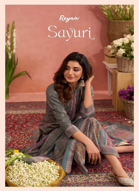 Sayuri By Reyna Pashmina Wholesale Dress Material Suppliers In India