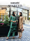 Scarlet By Zaveri Organza Digital Printed Embroidery Kurti With Bottom Dupatta Wholesale Online