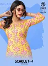 Scarlet Vol 4 By Deeptex Cotton Printed Ladies Top Wholesale Market In Surat
