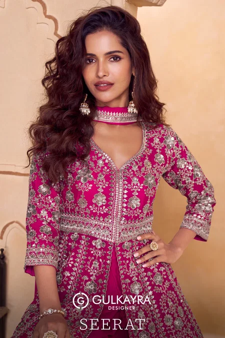 Seerat By Gulkayra Chinon Best Readymade Suits Wholesale Shop In Surat