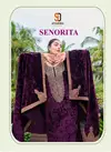 Senorita By Shraddha Designer Velvet Winter Wear Salwar Suits Orders In India