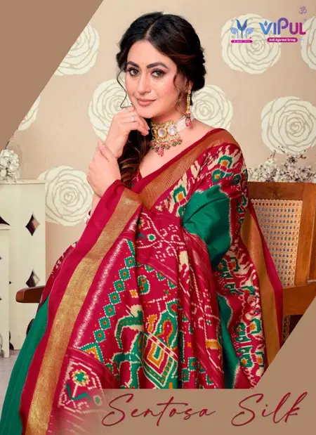 Sentosa Silk By Vipul Soft Silk Occasion Wear Saree Exporters In India