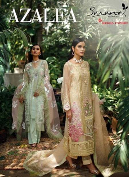 Serena Azalea Festive Wear Heavy Embroidery Work Desingner Pakistani Salwar Suits Collection Catalog