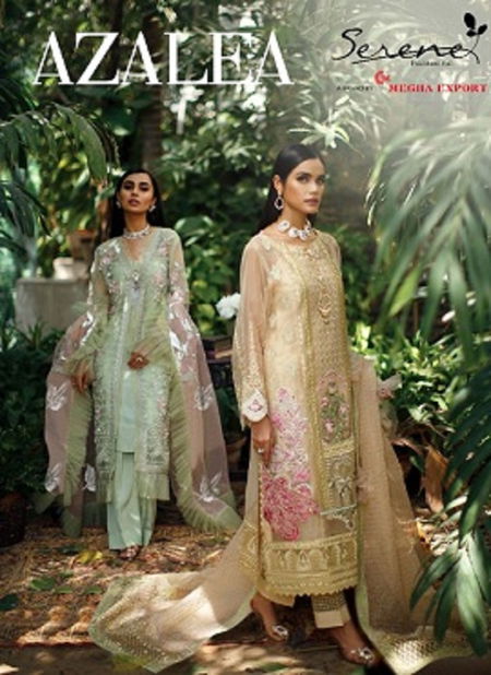 Serena Azalea Festive Wear Heavy Embroidery Work Desingner Pakistani Salwar Suits Collection Catalog