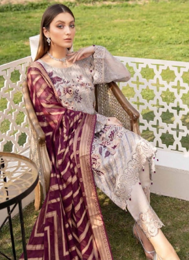 Serene Ramsha Eid Festival Wear Georgette Pakistani Salwar Kameez Collection
