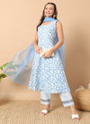 SET0135 Fiorra Cotton Raksha Bandhan Special Kurti With Bottom Dupatta Wholesale Price In Surat

