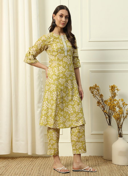 SET0142 Fiorra Cotton Printed Top With Bottom Exporters In India